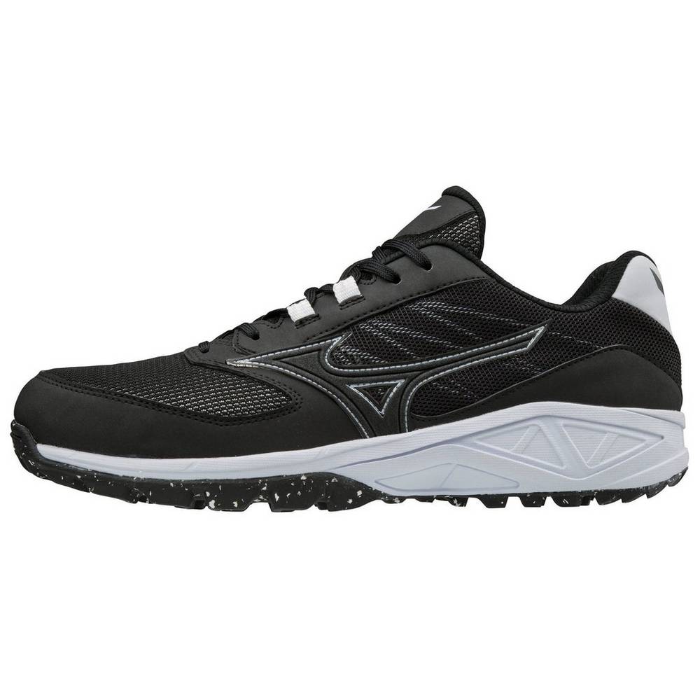 Tenis Softball Mizuno Dominant All Surface Turf - Mulher - Pretas/Branco - XCPHV8765